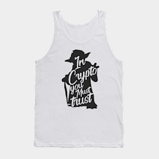 In Crypto you must trust Bitcoin Cryptocurrency Tank Top